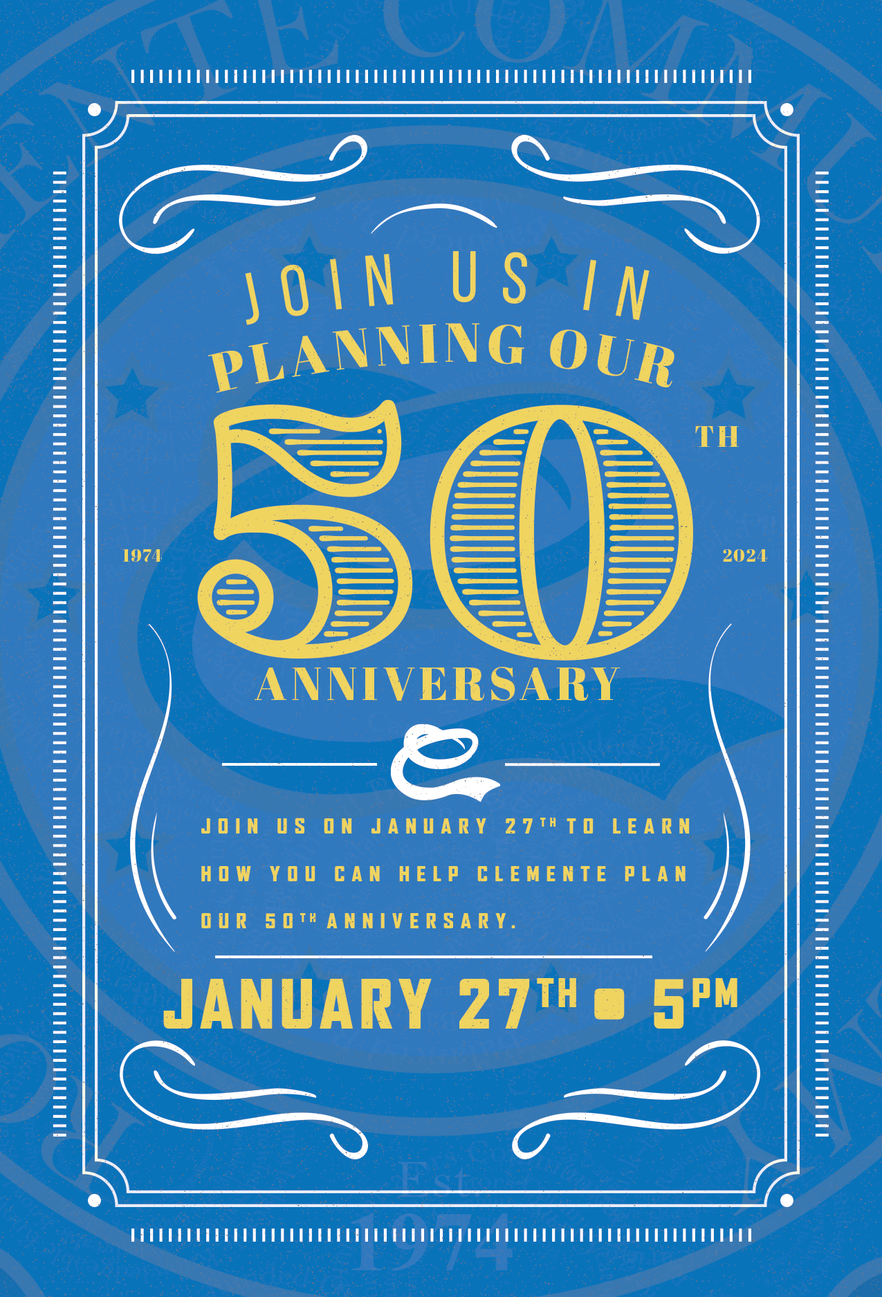 50th Planning Invite